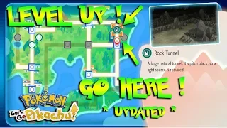 Pokemon Let's Go | How To LEVEL UP EXTREMELY FAST *UPDATED*