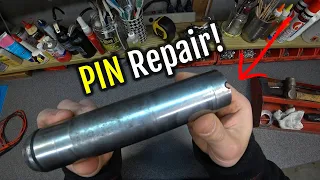 BROKEN Thumb Pin Repair Kubota KX121-3 Mini Excavator | Bucket to Arm Main Repair Guide
