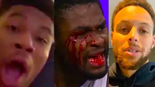 NBA REACTS TO ISAIAH STEWART VS LEBRON JAMES AND LAKERS FIGHT | STEWART WANTS ALL THE SMOKE