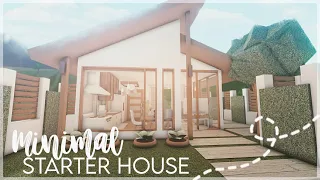 Minami Oroi Bloxburg Speedbuild and Tour - No Gamepass Aesthetic Minimal Starter Home- July 13 2021