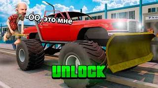 ОТКРЫТАЯ ТАЧКА с КОВШАМИ за 80.000 AZ *MERCEDES BIG FOOT* на АРИЗОНА РП! (gta samp)