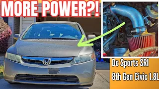 Better Than A Civic Si?? | Project Civic Gets A Short Ram Intake!