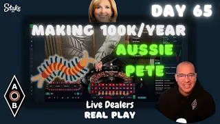 Day 65: Incredible Strategy! Winning On Roulette! Live Play! BEST ROULETTE STRATEGY ON STAKE 2024