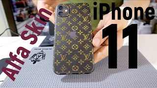 Изменить iPhone за минуту! Поклейка пленки на iPhone 11 Alpha Skin