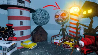 EVERYTHING TURNED INTO MONSTERS | HOUSE HEAD, MAJORAS MOON, CAR EATER, LIGHTHOUSE MONSTER, BUS EATER