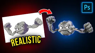 Making Pokémon Realistic in Photoshop!