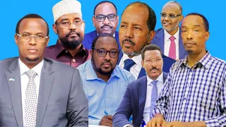 Madaxda Maamul Goboleedyada Iyo Madaxweyne Hassan Sheekh oo Is wada gaadaya.