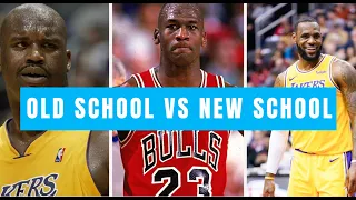 NBA Old School VS New School - The Best Era