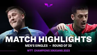 Marcos Freitas vs Mattias Falck | MS R32 | WTT Champions Xinxiang 2023