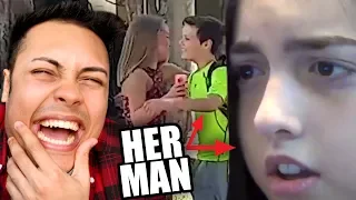 REACTING TO HOW 13 YEAR OLDS DATE - HE CHEATED!!! (SO FUNNY)