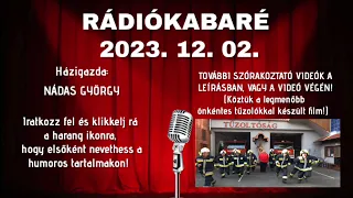 Rádiókabaré 2023. december 2.