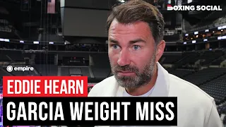 Eddie Hearn BLASTS "Unprofessional" Ryan Garcia After Weight Miss, Reacts To Weigh In BRAWL