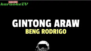 GINTONG ARAW - BING RODRIGO ( KARAOKE VERSION)