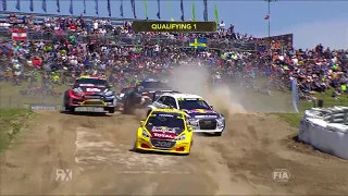 #WorldRX - 2018 Rallycross of Belgium Q1 Highlights