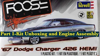 Revell 1/25 1967 Dodge Charger Foose Edition—Part 1