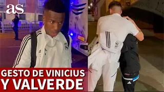 El detallazo de Vinicius con un niño del Madrid