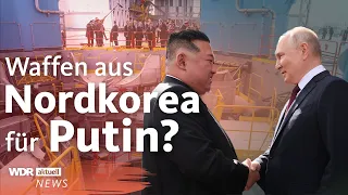 Kim Jong Un trifft Putin in Russland: Kommt ein Waffendeal? | WDR aktuell