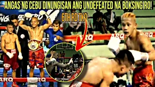 GABUNILAS VS HULU HIGHLIGHTS! Angas ng Cebu dinungisan Ang Undefeated na dayong boksingiro!