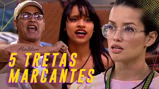 5 TRETAS MARCANTES: JULIETTE X LUMENA, GLEICI X PATRÍCIA, DOURADO X DICÉSAR E +💥| BIG BROTHER BRASIL