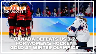 Canada defeats US 3-2 for women's hockey gold at Winter Olympics