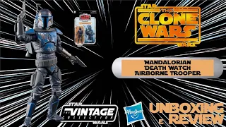 Mandalorian Death Watch Airborne Trooper - VC247 - SW - Vintage Collection - Unboxing e review