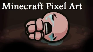 Minecraft Pixel Art  - The Binding of Isaac