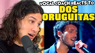 Vocal Coach Reacts to Dos Oruguitas LIVE (Oscars 2022)