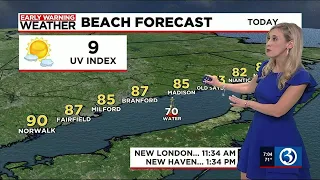 FORECAST: Foggy start, then drier and hot