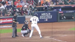 Yordan Alvarez at bat (home run)...ALDS Game 1...Astros vs. White Sox...10/7/21