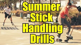 Off Ice Stickhandling Drills with Marsblade / Inline