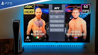 UFC 4 Gameplay PS5 (4K HDR 60FPS)