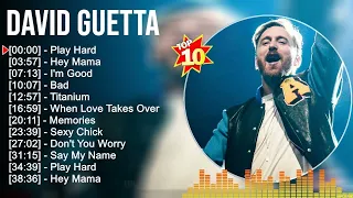 David Guetta Top Of The EDM Hits 2023 - Most Popular Hits Playlist