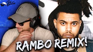 RAMBO REMIX!!! Bryson Tiller x The Weeknd - Rambo (Last Blood) REACTION!!! (first time hearing)