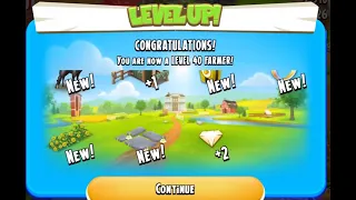 LEVEL UP GRADE 40 || GAME PLAY HAY DAY EVERY DAY