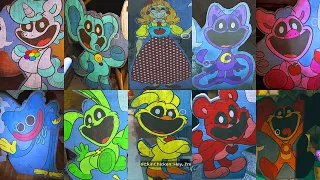 Poppy Playtime: Chapter 3 - ALL Cardboards Cutouts (Smiling Critters Voice Lines)