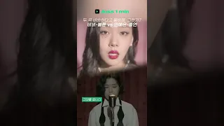 논란중인 두 곡 비슷한지 들어봐바 / 비비-불륜 vs 안예은-홍연