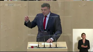 2020-05-26 034 Jörg Leichtfried SPÖ   Nationalratssitzung vom 26 05 2020