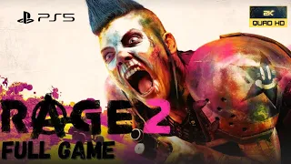 Rage 2 | Full Game | No Commentary | *PS5 | 2K 60FPS