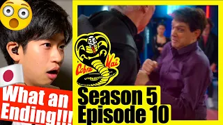 Japanese Karate Sensei Reacts To "Cobra Kai Season 5 Episode 10"!