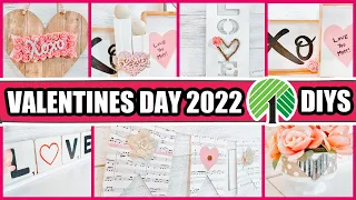 Dollar Tree VALENTINES DAY 2022 DIYS you SHOULD be trying💓 (easy hacks and decor ideas!)