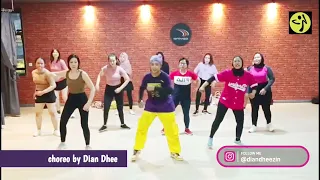 NUMB by LINKIN' PARK ; choreo by Dian Dhee || zumba ||