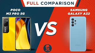 Poco M3 Pro vs Samsung Galaxy A32 | Which one is BEST BUY? | Full Comparison | Price | Review