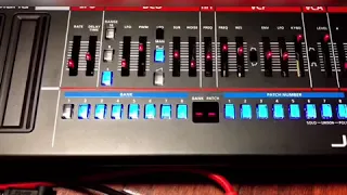 roland ju-06  volca keys  midi  out mod.