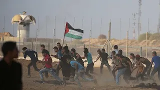 Столкновения на границе Израиля и сектора Газа