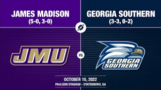 2022 Week 7 - James Madison at Georgia Southern