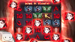 WE HIT A FULL LINE ON BOOK OF SHADOWS!! (MASSIVE WIN)