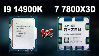 Intel Core i9 14900K vs AMD Ryzen 7 7800X3