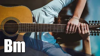 Blues Acoustic Guitar Backing Track In B Minor