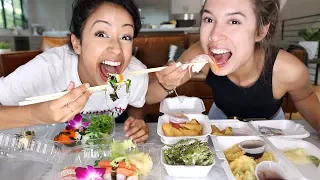 MY FIRST MUKBANG AND ASMR!!