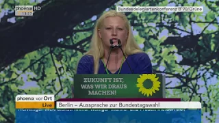 Aussprache zur Bundestagswahl (3) auf der Bundesdelegiertenkonferenz von B'90/Grüne am 25.11.17